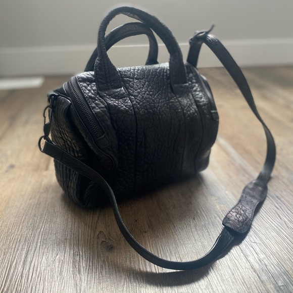 Alexander Wang Rockie Bag Matte Black Pebbled - Picture 2 of 14